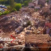 VIDEO: UN DRONE VOLA SU SALETTA DEVASTATA DAL TERREMOTO