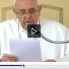 VIDEO: PAPA FRANCESCO PREGA PER L’AQUILA «JEMO ‘NNANZI!»