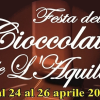 L’AQUILA, 4° FESTA DEL CIOCCOLATO ARTIGIANALE, DAL 24 AL 26 APRILE