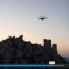 VIDEO: ROCCA CALASCIO RIPRESA DA UN DRONE IN VOLO