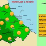 CALDO RECORD, ANCHE L’AQUILA SFIORERÀ I 40°C