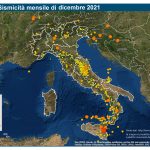INGV: MAPPA MENSILE DI SISMICITA’, DICEMBRE 2021